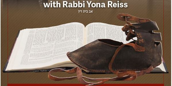Recording of Rabbi Reiss’ Shiur on Chalitza at Bais Yitzchok  