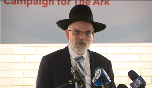 Video Recording of Rabbi Reiss’ Address at the ARK’s Groundbreaking Event June 2022
