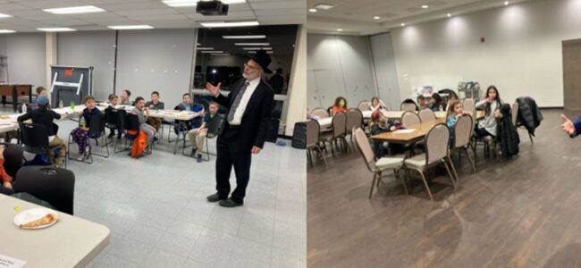 Rabbi Reiss and Rabbi Kraft at the JCC and Or Torah