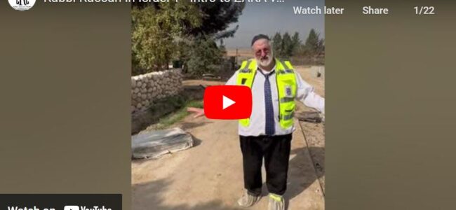 Videos from Rabbi Raccah’s Chizuk Visits to Israel at War 2023