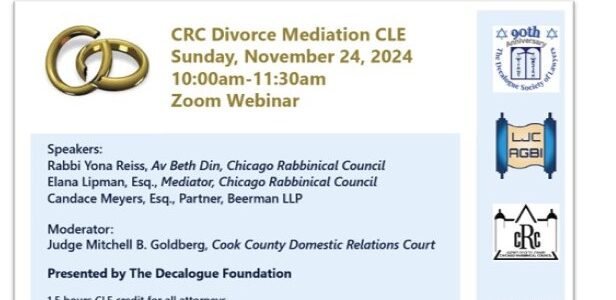 cRc Divorce Mediation CLE – Zoom Webinar Nov 24, 2024