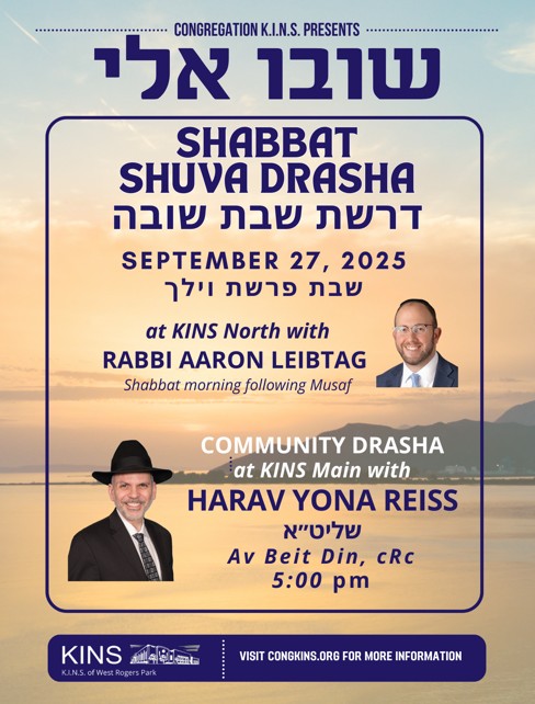 Shabbat Shuva Drasha